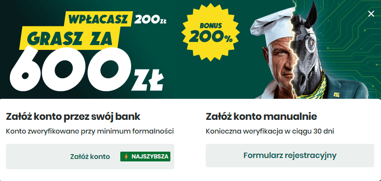 Betfan rejestracja konta